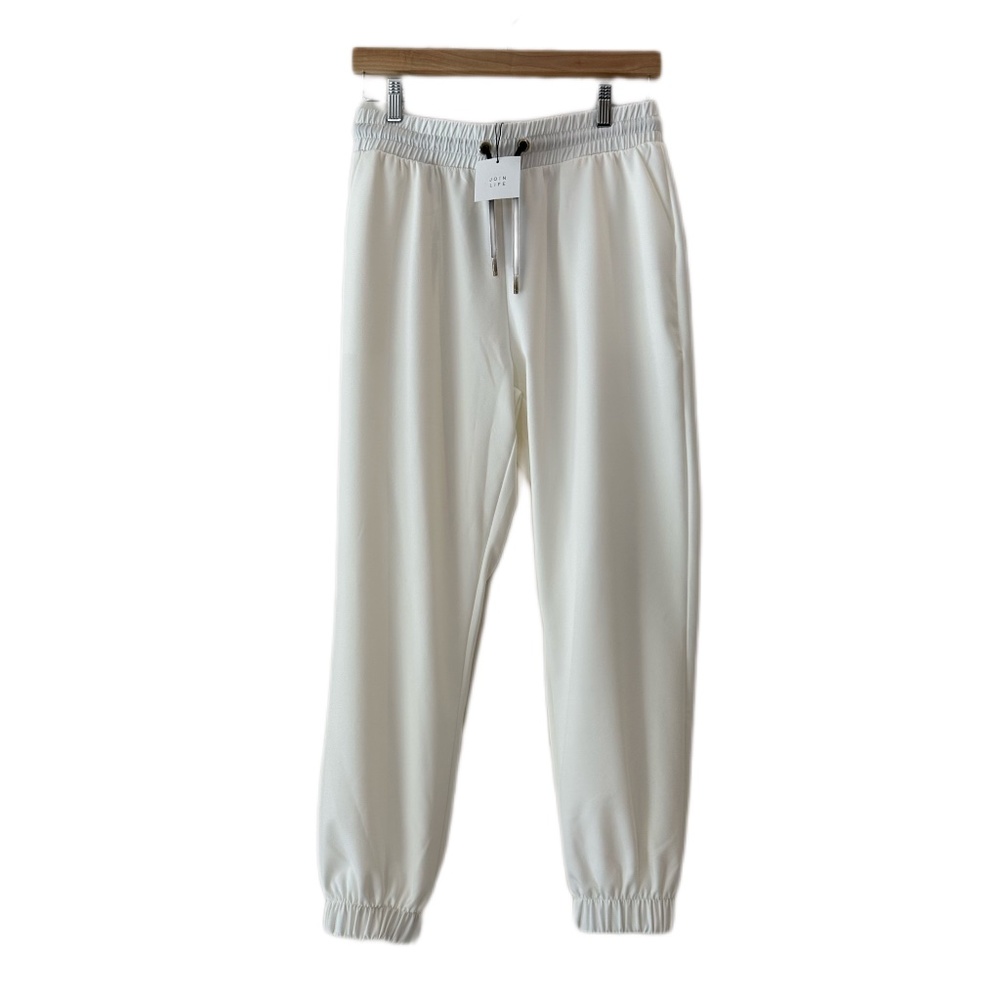 NWT Zara size M ivory color jogger pants